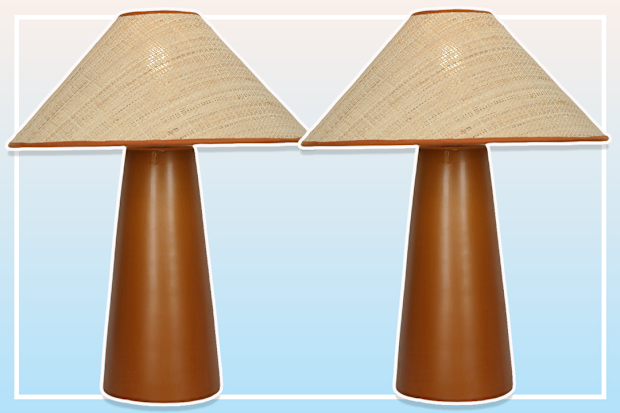 9PR Temple & Webster Lilly Ceramic Table Lamp