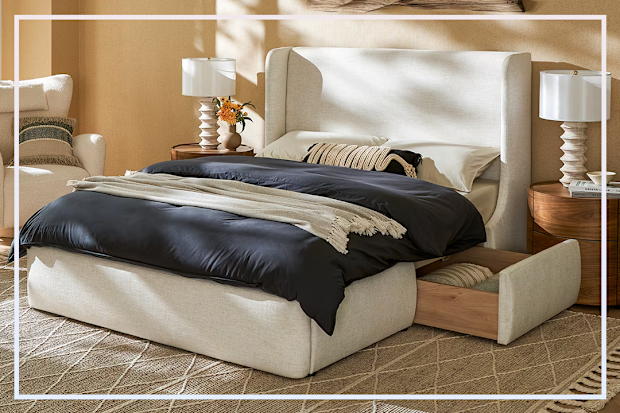 9PR bed frames with storage