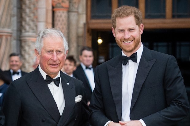 king charles health update prince harry