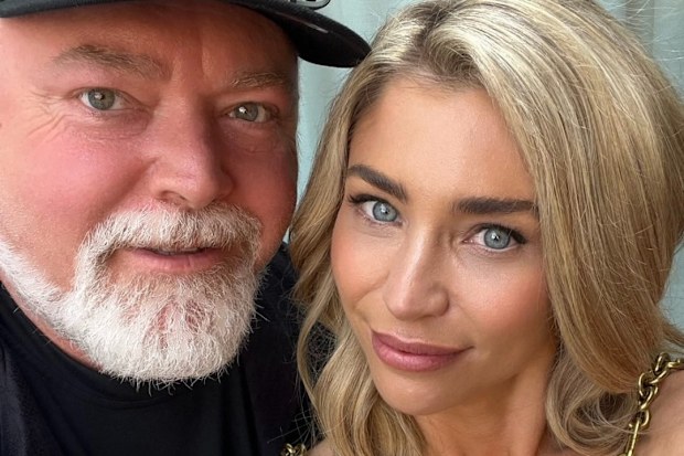 Kyle Sandilands and Tegan Kynaston in the US