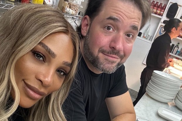 Alexis Ohanian and Serena Williams