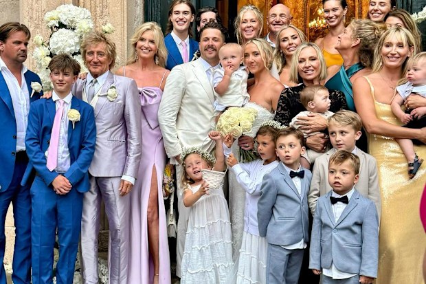 Liam Stewart's wedding