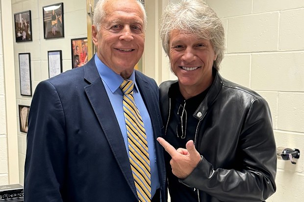 Bon Jovi returns to his high school as auditorium is named after him