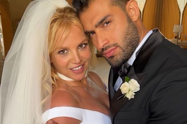 Britney Spears and Sam Asghari