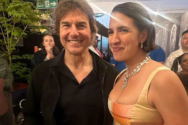 Victoria Canal and Tom Cruise