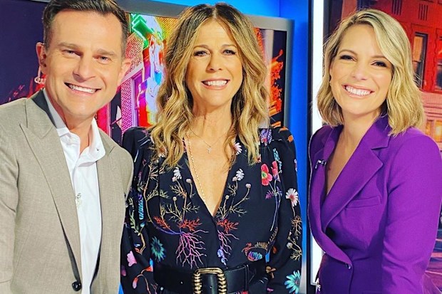 David Campbell, Rita Wilson and Belinda Russell 