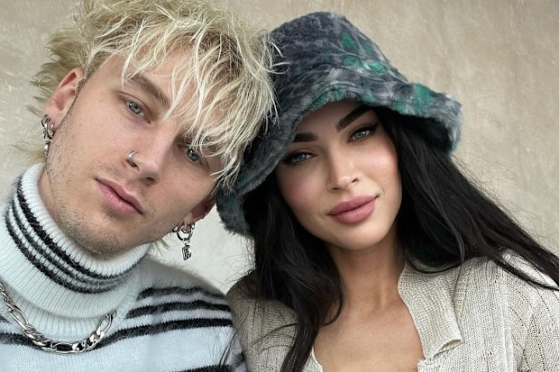 Machine Gun Kelly and Megan Fox.