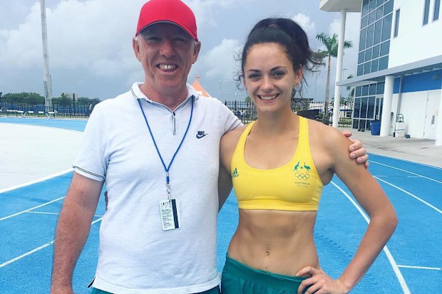 Olympian Ella Nelson in Brazil for Rio 2016.