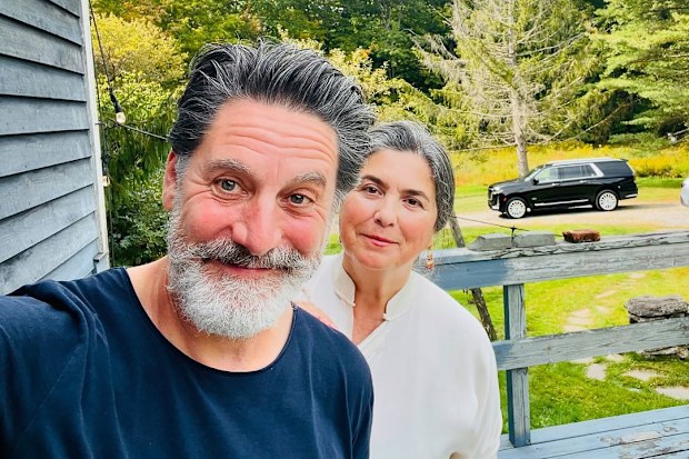 Scott Cohen and his wife Anastasia were in a head-on car crash.