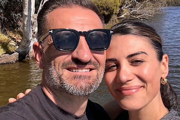 Mark Lassey and Stephanie Rice are engaged