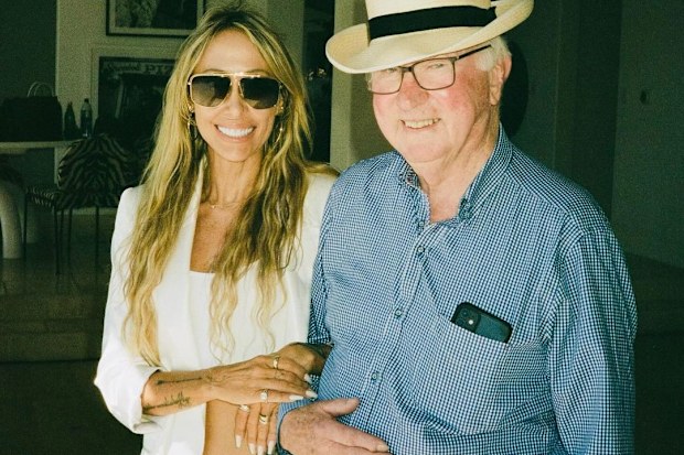 Tish Cyrus and Joseph Purcell