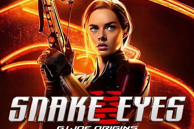 Samara Weaving plays Scarlett in Snake Eyes: G.I. Joe Origins.