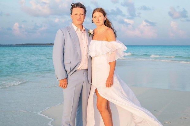 Jamie Oliver and wife Jools