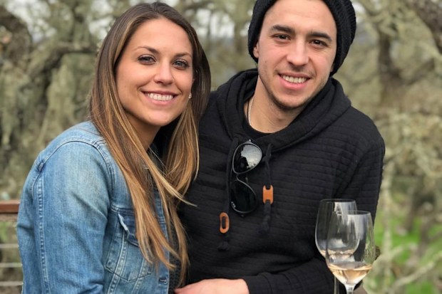 Meredith and Johnny Gaudreau