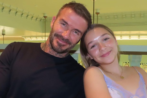 Harper Seven Beckham 12th birthday Prada party