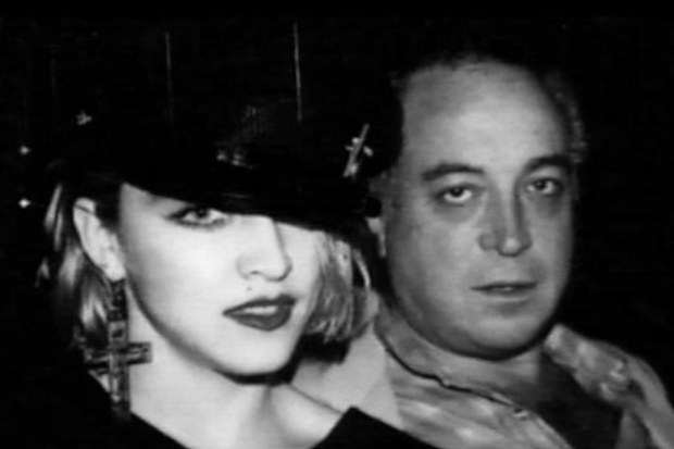 Madonna and Seymour Stein