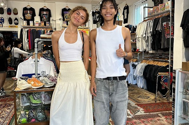 Zendaya makes an appearance in Newtown