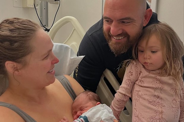WWE star Ronda Rousey welcomes her second child