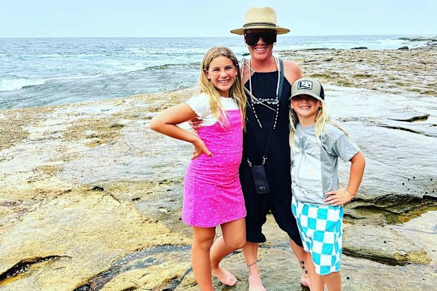 Pink visits Australia