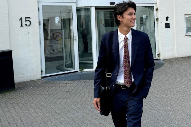 count nikolai of denmark attends graduation from business school