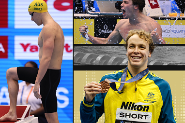 Sam Short (men's 400m, 800m, 1500m freestyle)