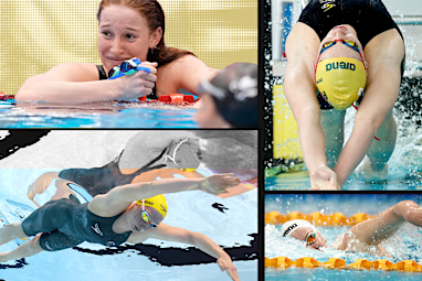 Mollie O'Callaghan (women's 100m and 200m freestyle, multiple relays)