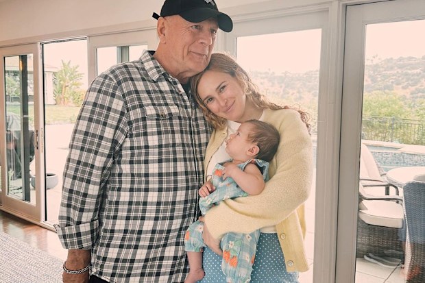 Bruce Willis, Rumer Willis and 