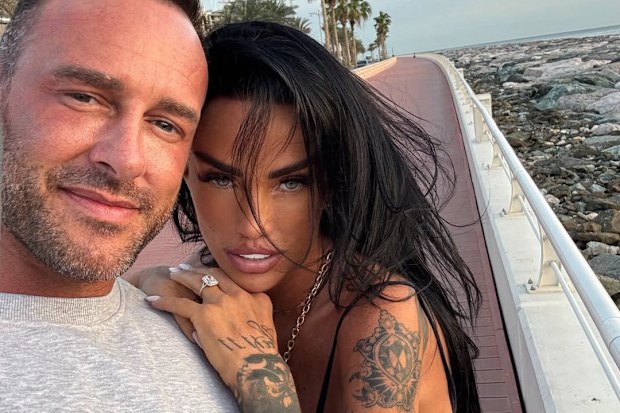 Katie Price and husband Lee Andrews
