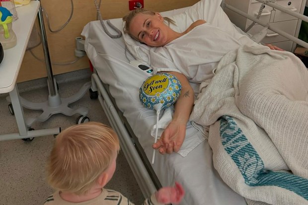 DJ Tigerlily shared some photos from her recent hospital stay after undergoing emergency surgery.