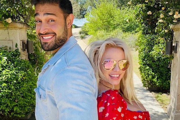 Britney Spears and Sam Asghari