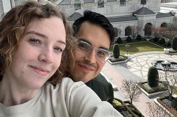 Tanner Martin and his wife Shay