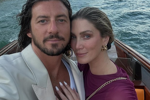 Matthew Copley and Delta Goodrem