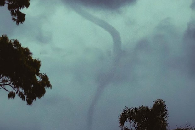 Over 22,000 lightning strikes and a waterspout were detected during last night's storm in Sydney, according to Weatherzone.