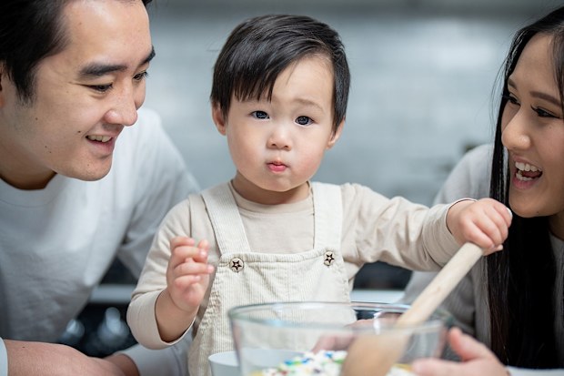 Ryan Li and Kim Vo's little boy Chase has eye cancer.