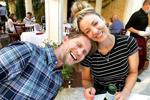 Kaley Cuoco and Karl Cook
