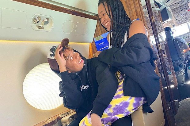 Naomi Osaka and boyfriend cordoe