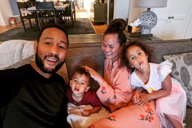 Chrissy Teigen and John Legend
