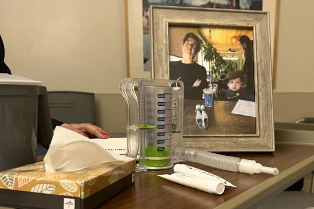 Olivia Munn shares photograph from hospital room of her partner John and their son.
