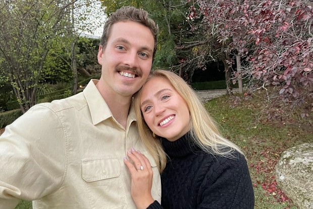 AFL star Zaine Cordy has married his longtime partner Georgia Ringersma