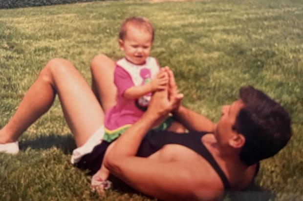 Ariana Grande's dad shared a throwback photo of the singer when she was younger