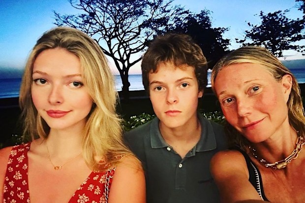 Gwyneth Paltrow, Apple Martin, Moses Martin