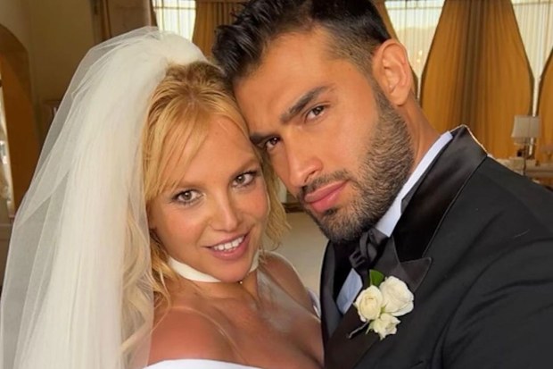 Britney Spears and Sam Asghari