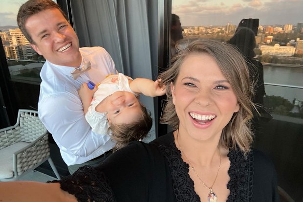 Chandler Powell shares sweet Valentine's Day post for Bindi and baby Grace Warrior