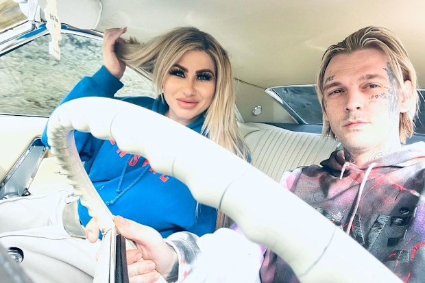 Aaron Carter splits with fiancee Melanie Martin
