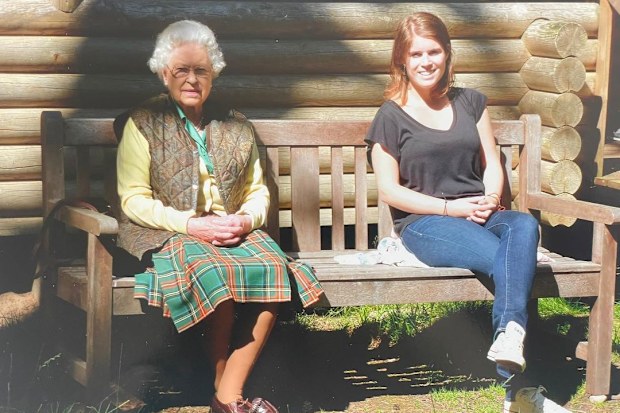 Queen Elizabeth and Princess Eugenie 