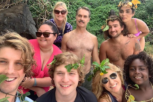Maui Wildfires white lotus cast Connie Britton, Murray Bartlett, Steve Zahn, Joanne Purdy, Lukas Gage, Sydney Sweeney, Molly Shannon, Fred Hechinger, Jon Gries, Brittany O'Grady and others.