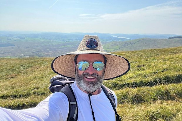 Hugh Jackman hike