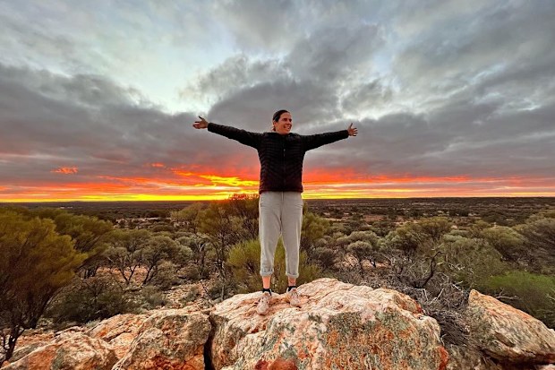Lydia Williams on Wongi Land.