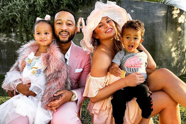 Chrissy teigen and family