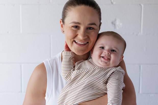 ash barty celebrates son's first birthday